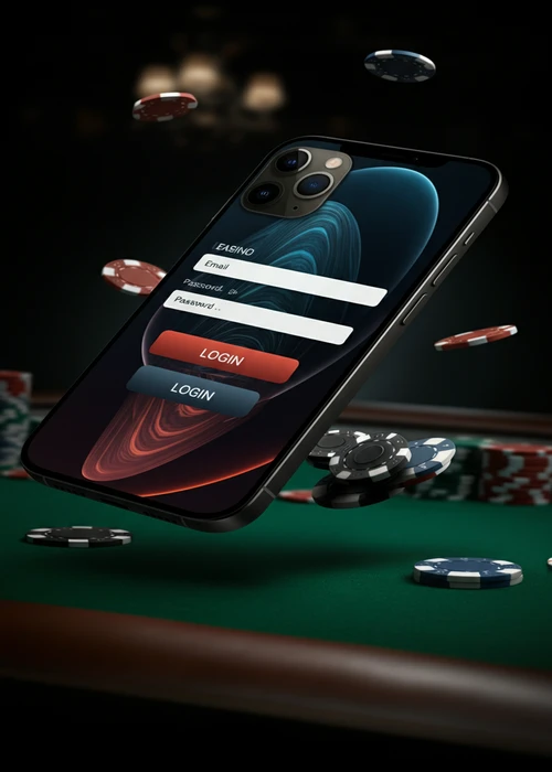 Screenshot des sicheren Login-Bereichs bei Spin Palace Casino mit Eingabefeldern und Schaltflächen, bereit für den Zugang zum persönlichen Spielerkonto.